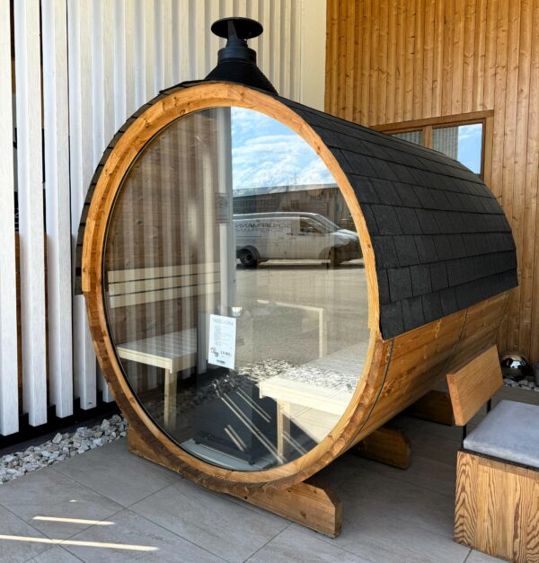 Fassauna in Thermokiefern inkl. Holzofen - Image 4